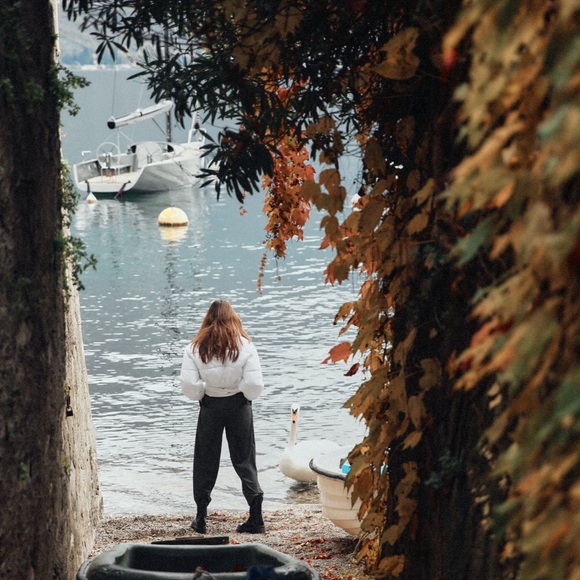 SOLD:Zara | Water and Wind Protection Croped Puffer Anorak|White| Large - Picture 7 of 7